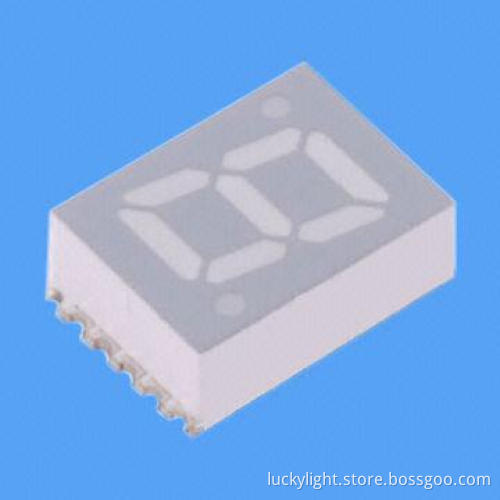 0.39-inch Single Digit LED Display with Low-power Consumption